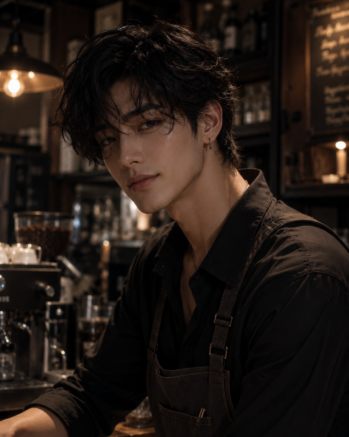 Ben, Cafe owner